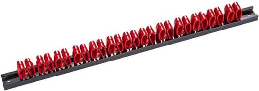 Porte-outils Mural Pour Tournevis, Clés Et Pinces Avec Trous De Montage, Convient Pour L'organisation D'atelier Ou De Garage (rouge)