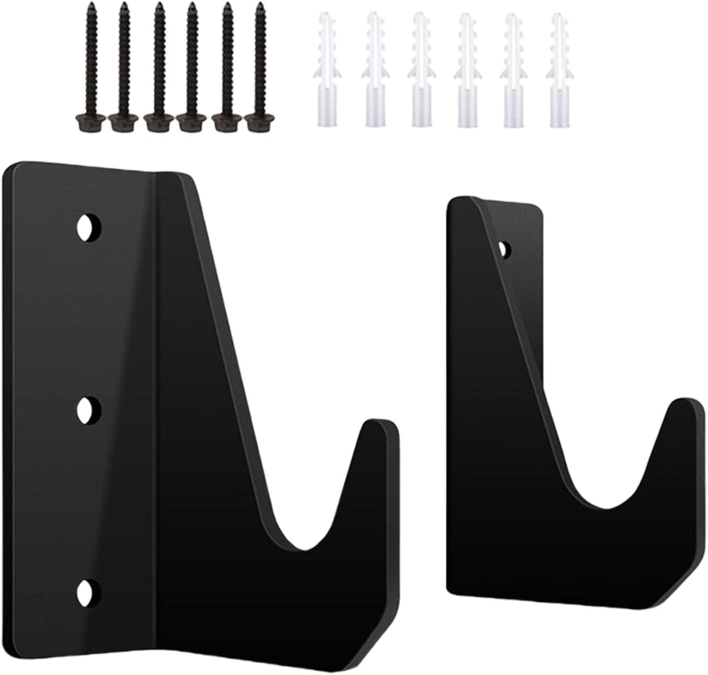 Lot De 2 Supports Muraux Pour Rangement D'outils De Garage, Supports De Rangement Hydrauliques Standard