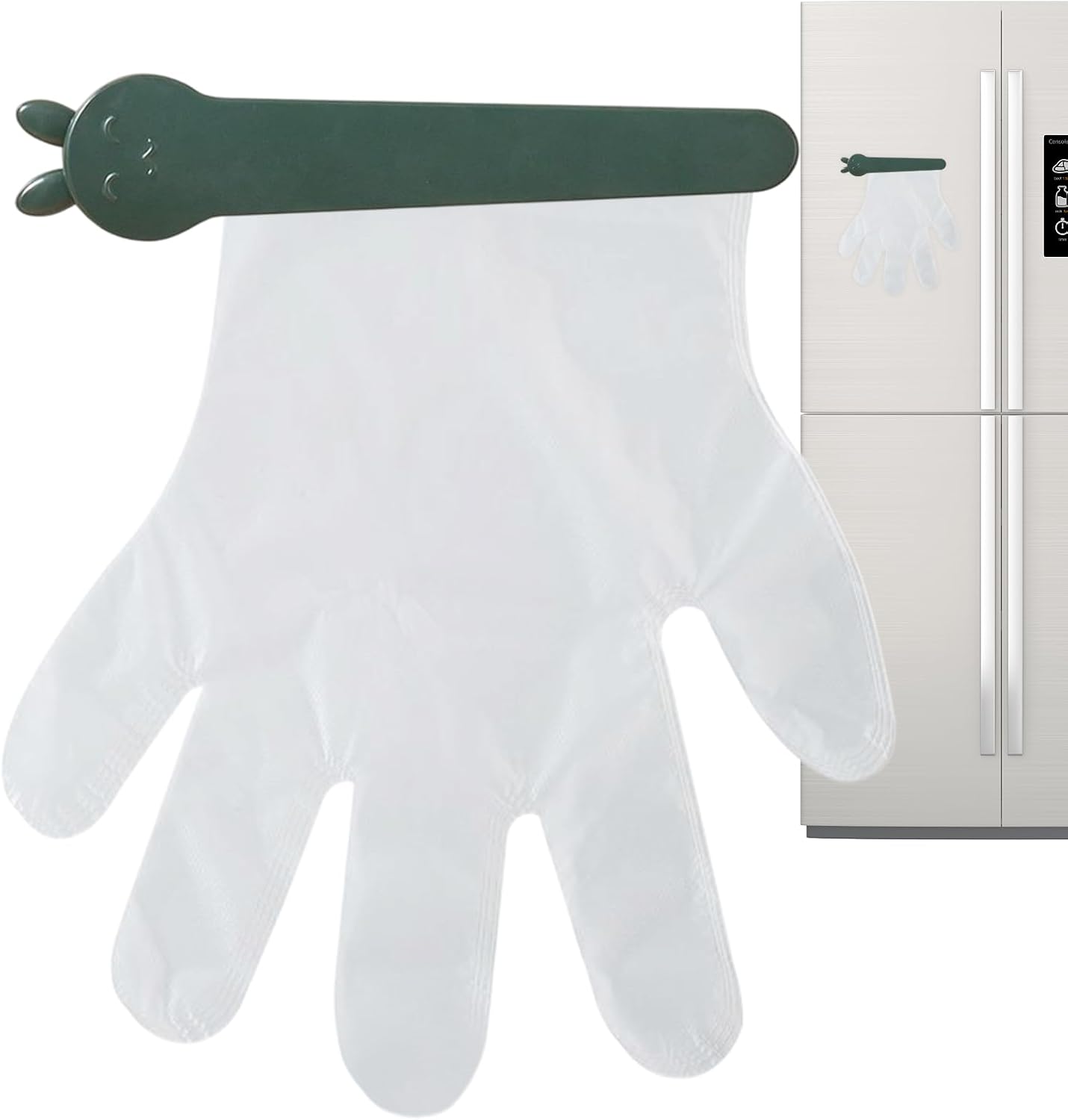  Générique Porte-Gants Mural - Organisateur De Gants Murale,Rangement Multifonction Pour Cuisine, Laboratoire, Santé, Restaurants Et Atelier Domestique