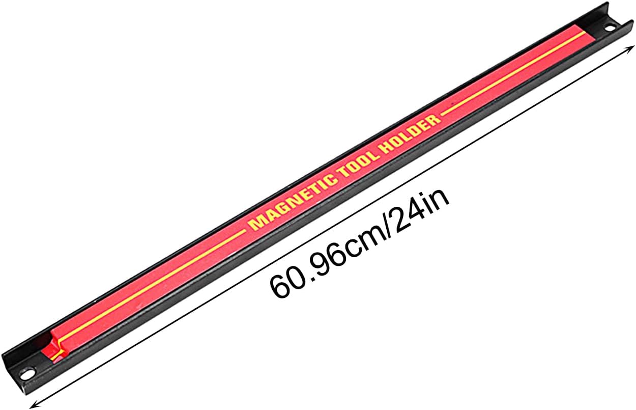  Barre Porte-outils Magnétique, Barre Magnétique Pour Outils, Porte-outils Mural, Grande Capacité, Organisateur D'outils Peu Encombrant Pour Atelier, Maison, Barre D'outils En Métal Pour Garage Ou