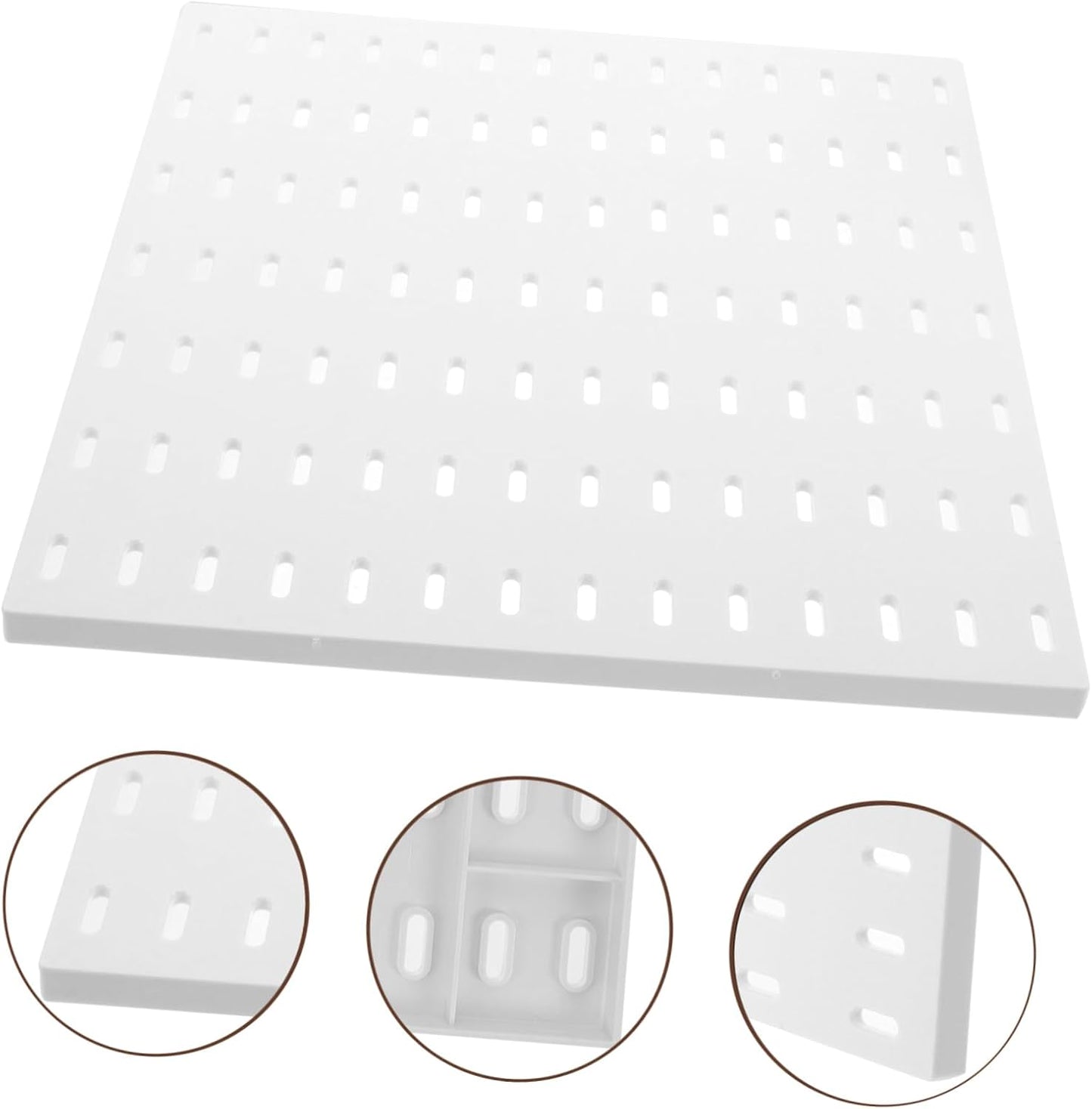  Gatuida Panneau Perforé Mural Organisateur Pratique Support De Rangement Ajustable Sans Perçage Pour Atelier Cuisine Et Décoration Intérieure