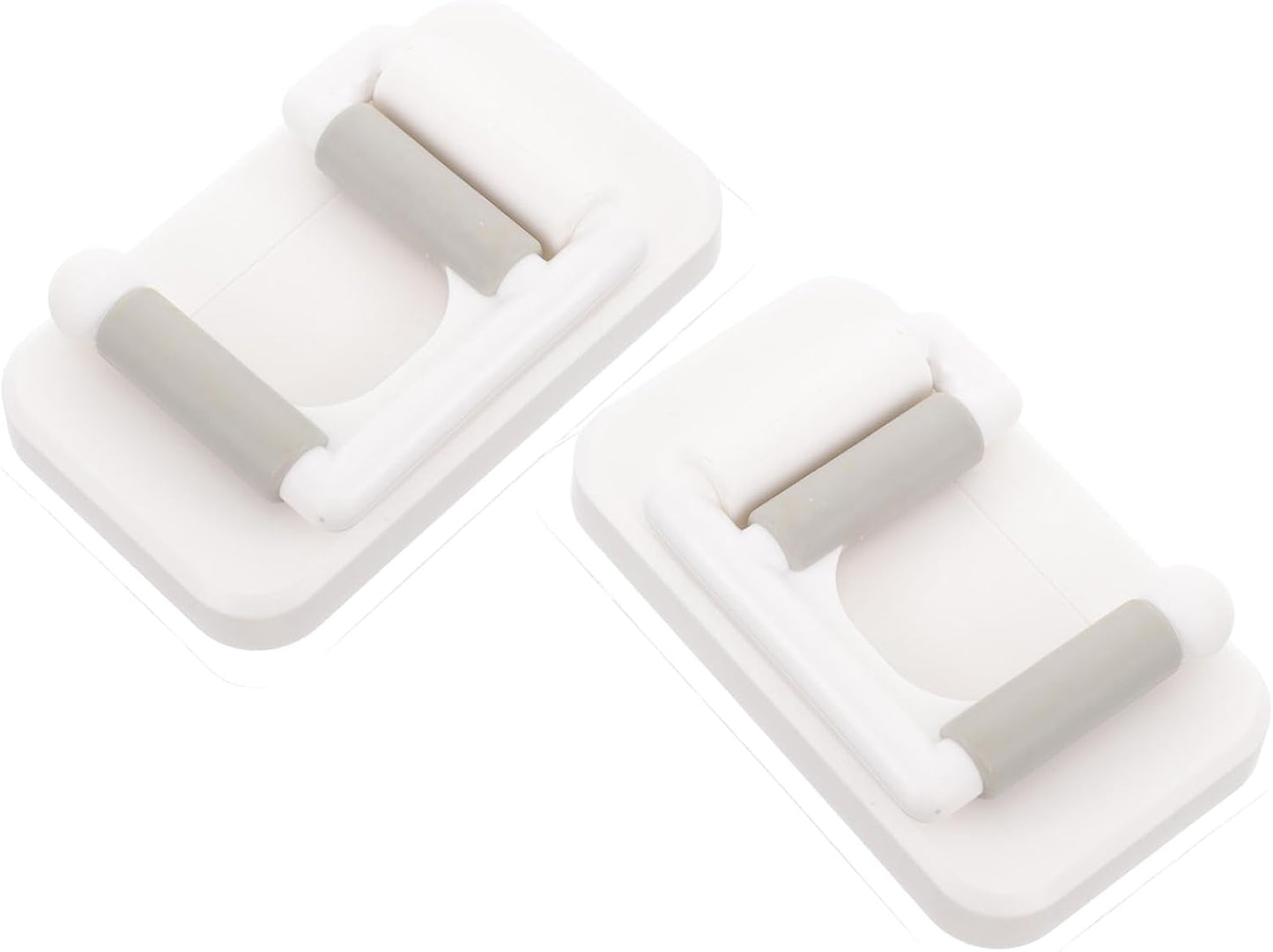  Ciieeo 3 Sets Fringe Mop Holder Hanger Organizer Broom Hooks Wall Cup Hooks Zip Ties Coat Hooks For Wall 2 Pieces * 3