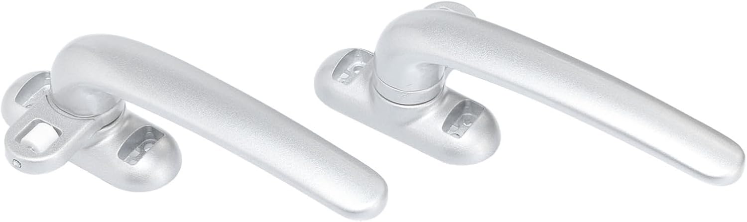  Jojofuny 2pièces Poignées De Fenêtre Alliage Aluminium Lot De Accessoires De Fenêtre Convient Pour Maison Bureau Et Hôtel