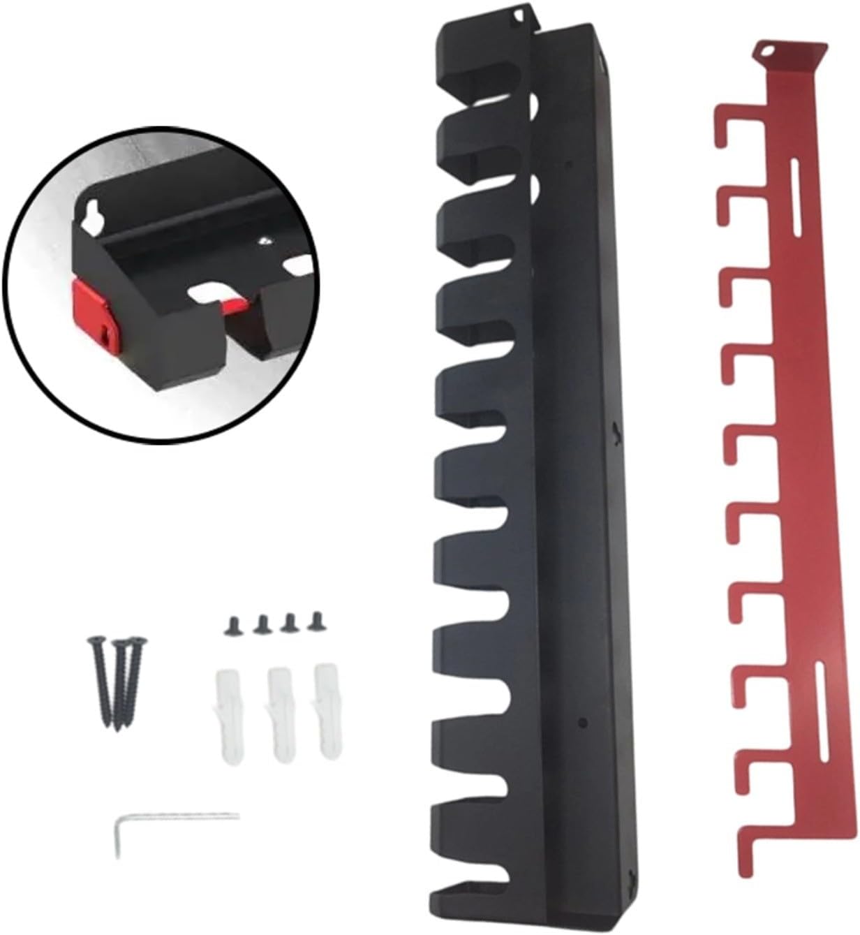  Support Mural Pour Poignée D'étau, Pour Rangement De Pinces Dans Atelier, Abri De Jardin, Garage, Porte-outils En Fer, Avec Design Antivol Verrouillable