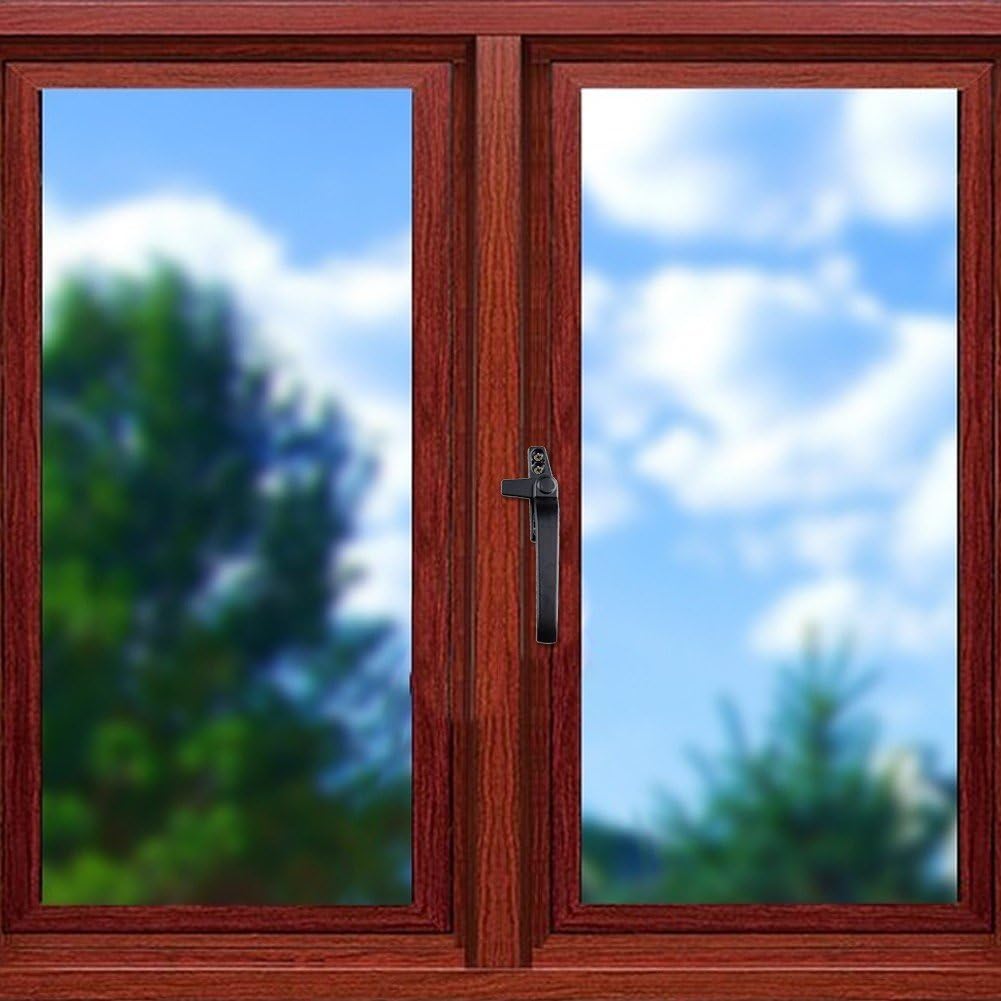  Aluminum Alloy Casement Window Handle, Replacement Window Handle Left/Right,Window Lock Handle, Window Hardware Kit