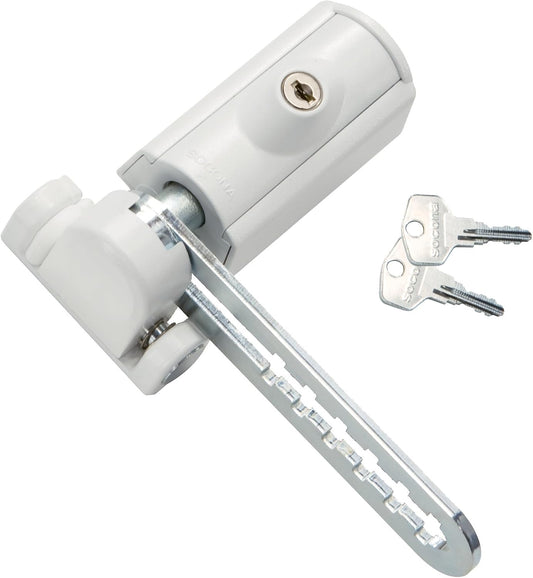  BLOCKAIR White - High Security Window Restrictor - SOCONA Ref. TR6S