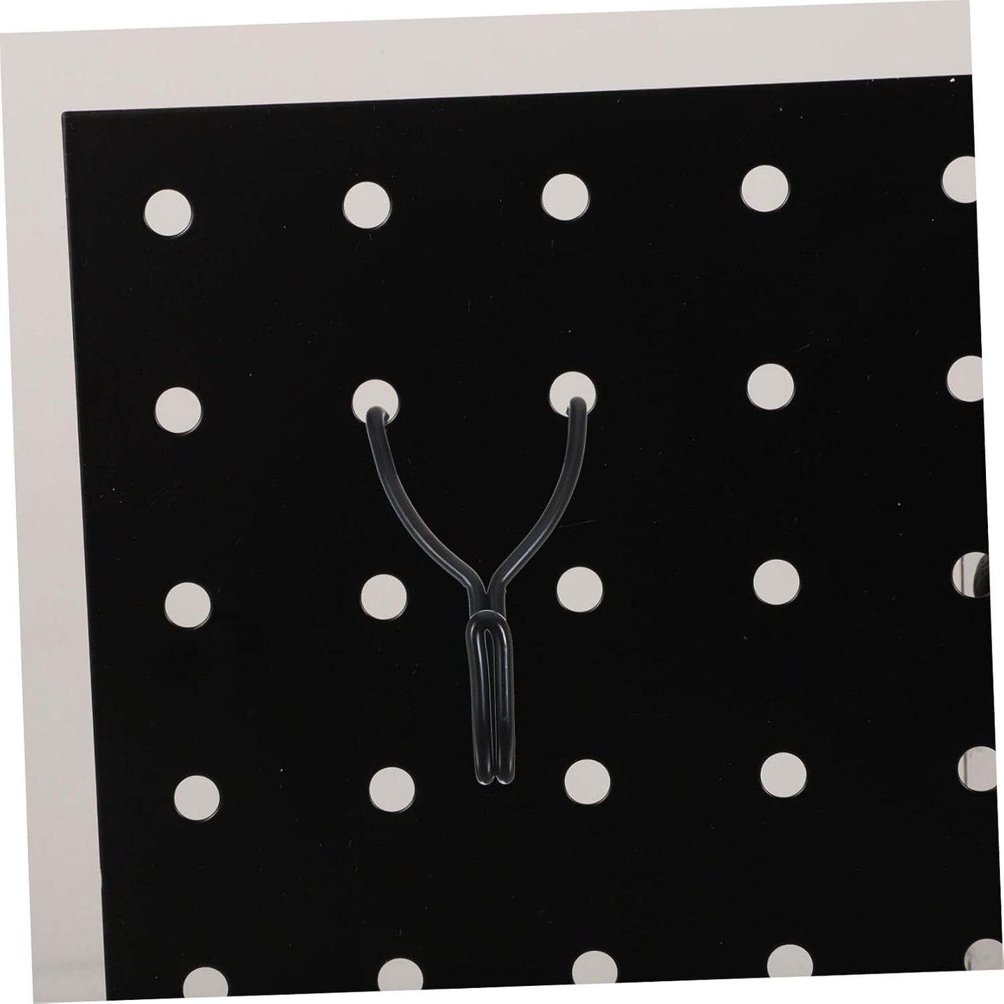  Ciieeo Metal Pegboard Pegboard Wall Pegboard Garage Hooks Small Pegboard Wall Mounted Tool Organizer Black