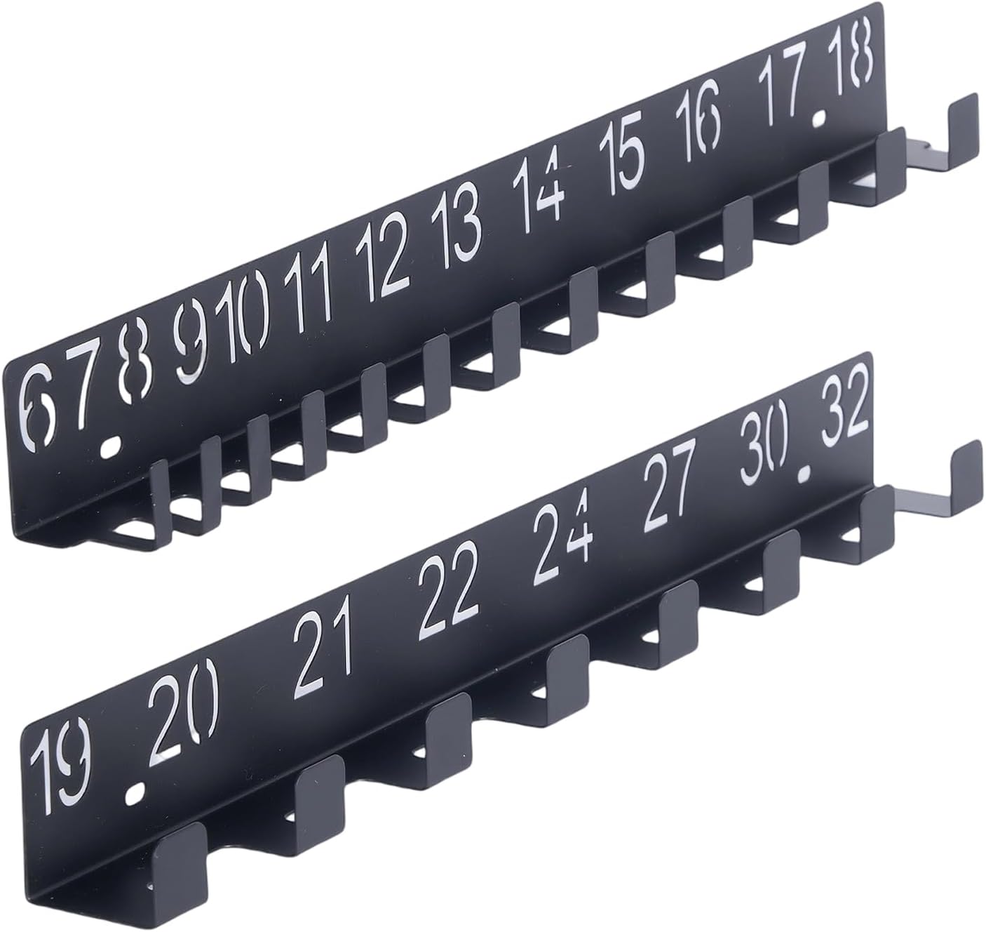  Porte-outils Mural En Fer, Crochets Et Clés Pour Maison, Garage, Atelier, Support De Rangement, Accessoires D'outils, Organiseurs Muraux