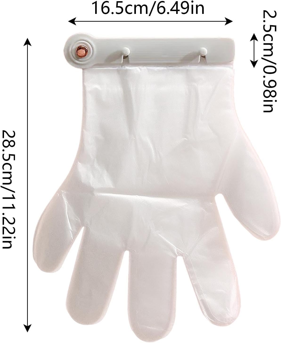  Porte-moufles Pour Fixation Murale | Rangement De Mural Support De Distributeur De Gants Avec 100 Gants - Pour Porte De Salle De Bain Et Réfrigérateur