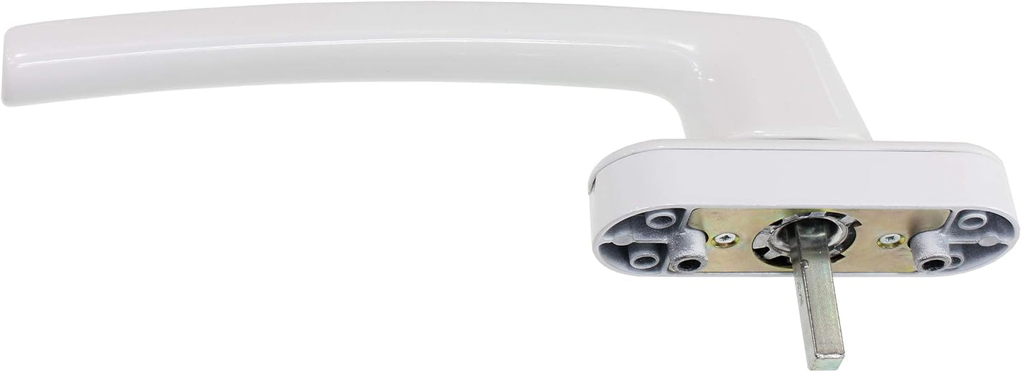  Roto Original Line TS7442 Patio Z Handle With Logo, Circular White, Pen Length 35 Mm, 25 X 3.6 X 6.7