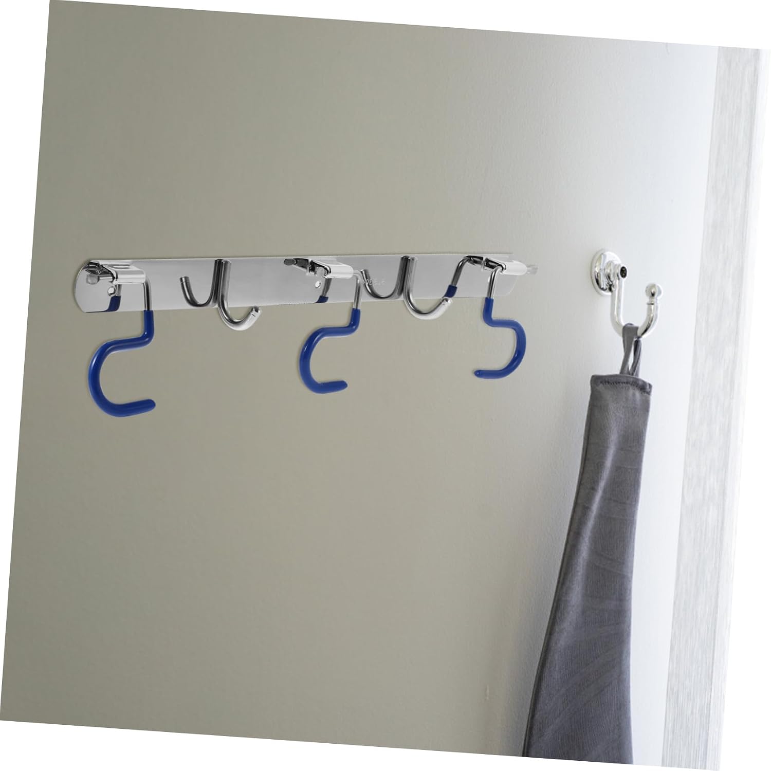  VICASKY Crochet De Balai à Franges Support Mural Acier Inoxydable Crochet De Balai à Franges Pour Ranger Accessoires De Maison