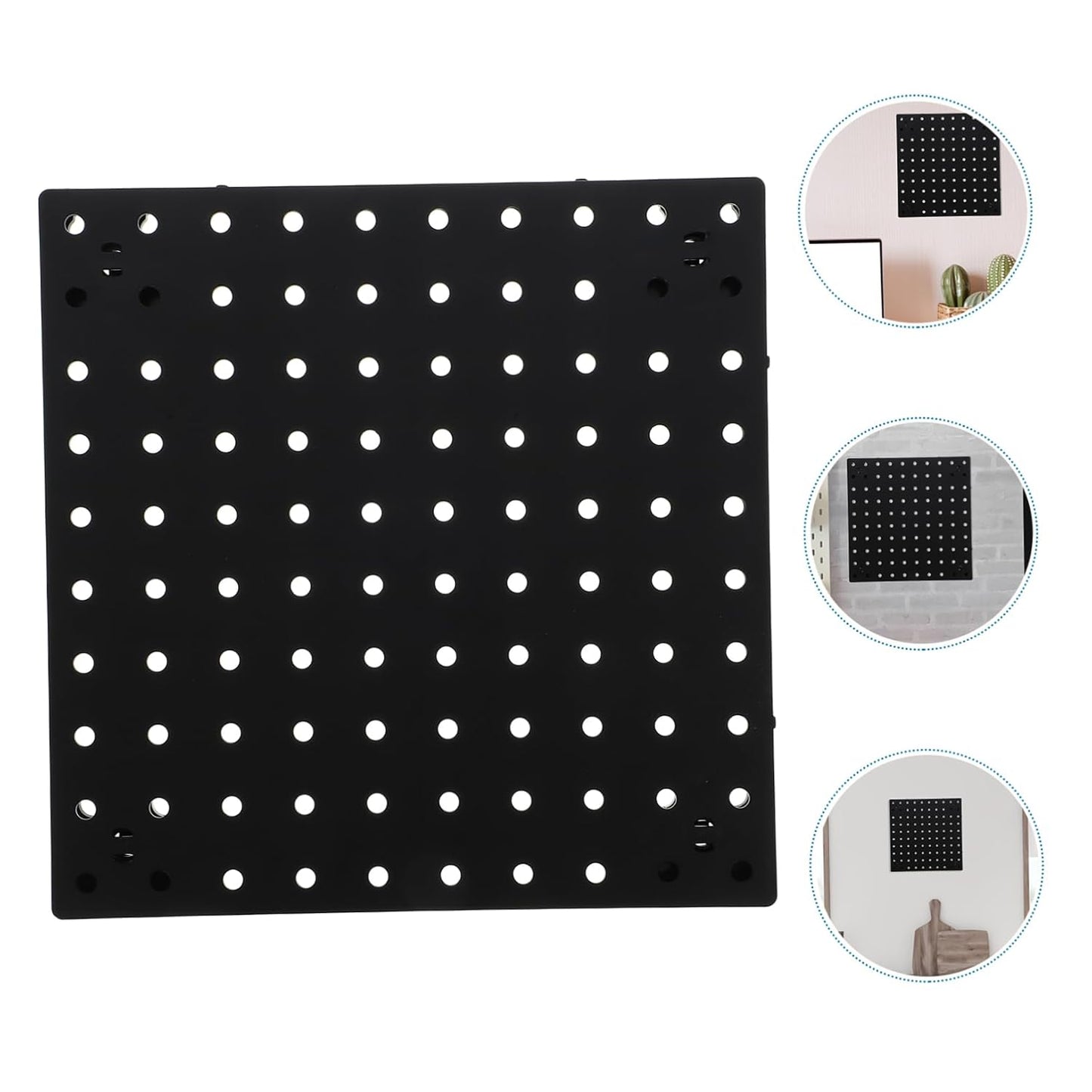  Ciieeo Rangement Mural Pegboard Organisateur Mural Pour Outils Ustensiles De Cuisine Décorations Pour Garage Cuisine De Bain