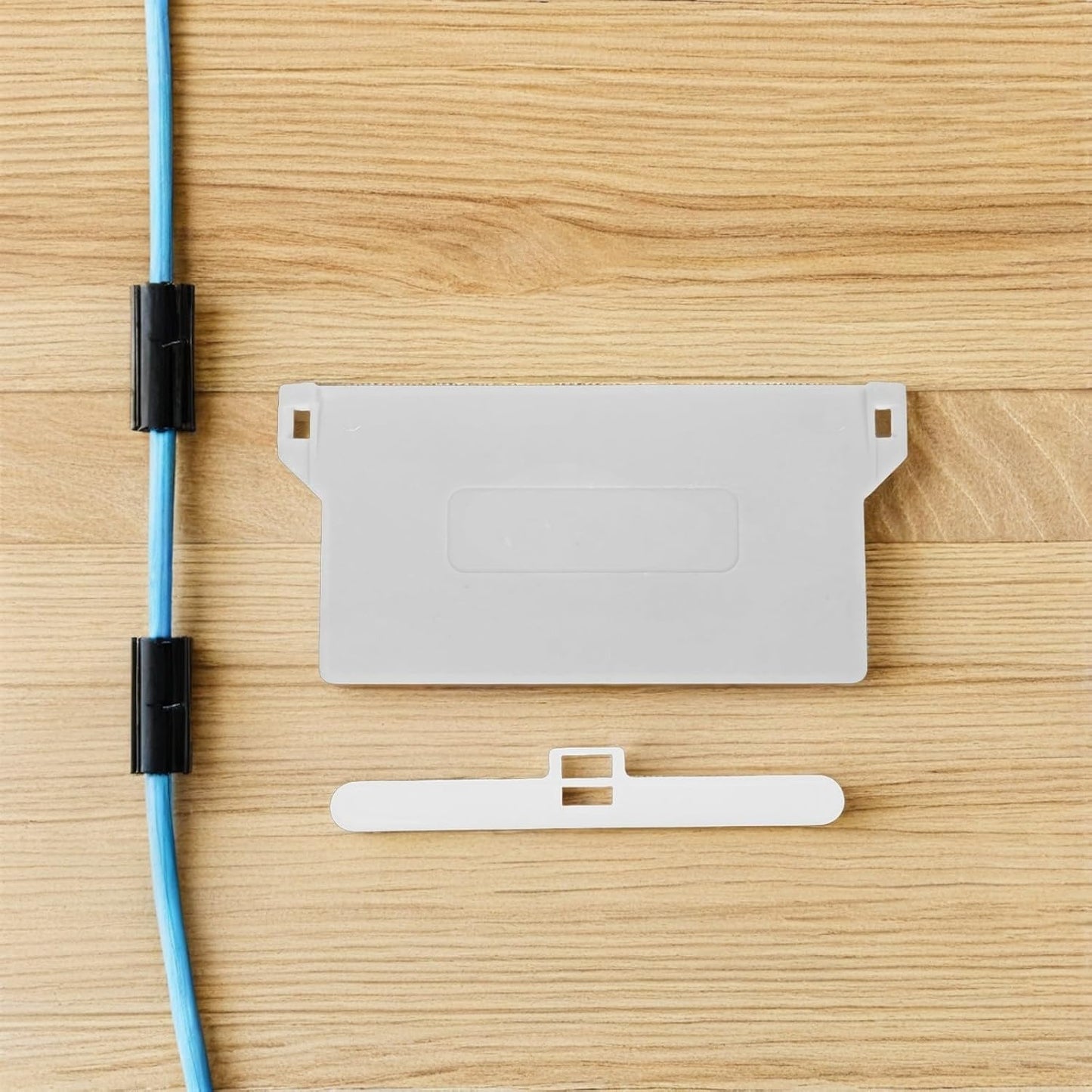  Ciieeo Kit De Réparation Pour Stores Verticaux Poids Blanc 89 Mm En Plastique, Structure Double Crochet, Installation Facile Pour Fenêtres Et Pièces