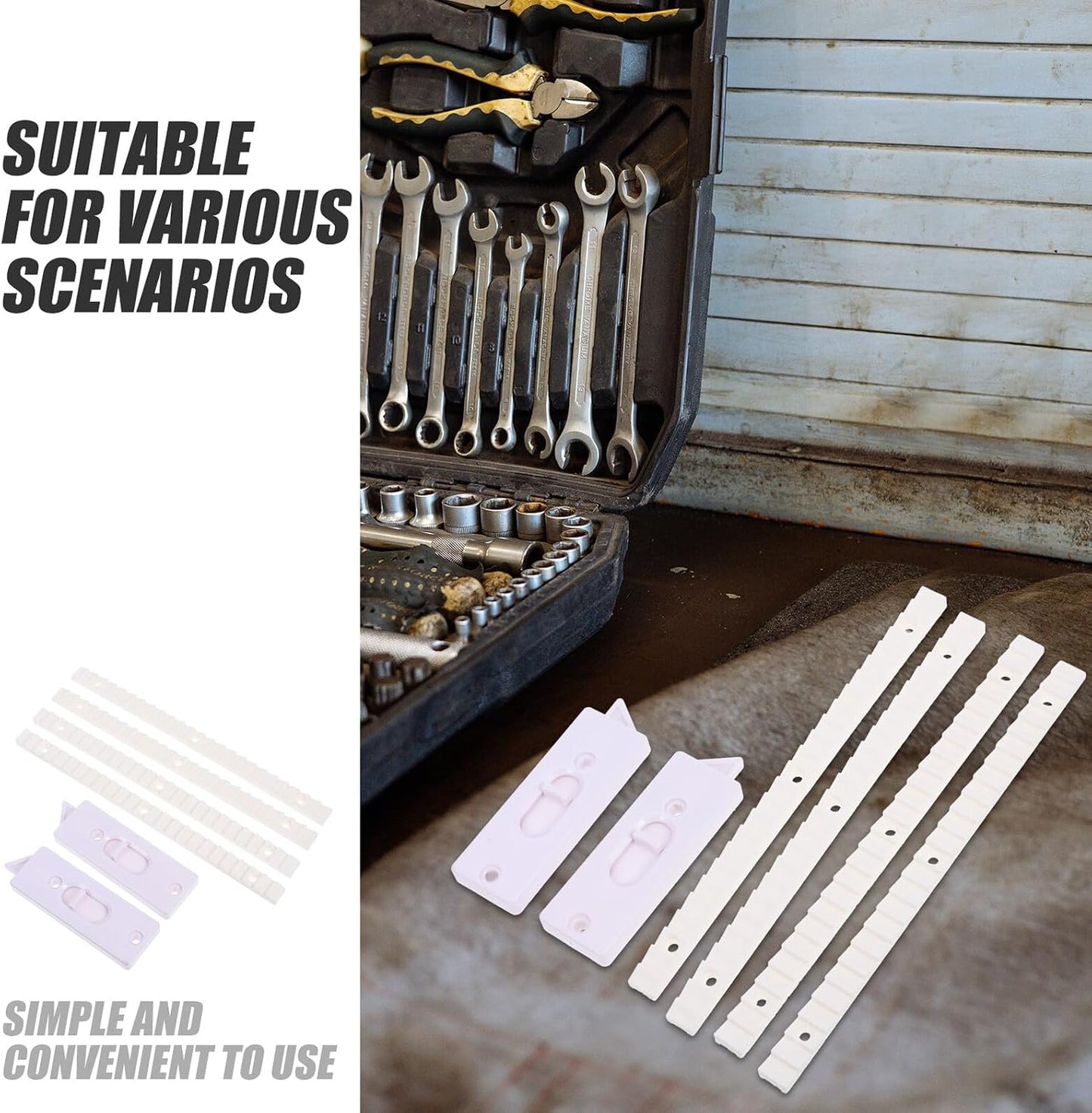  Gatuida Lot De Verrous De Fenêtre Coulissants Ressort, Accessoires De Quincaillerie, Fermeture Sécurisée Verticale, Lève-fenêtre Pliant Gain De Place, 6 Pièces, Usage Domestique Et Professionnel